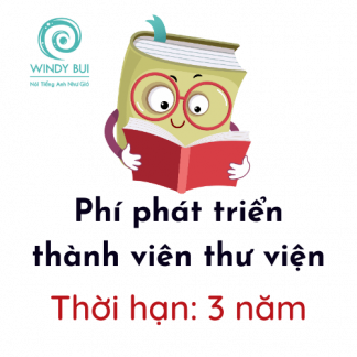 Phí phát triển thành viên: Thư viện 3 năm.