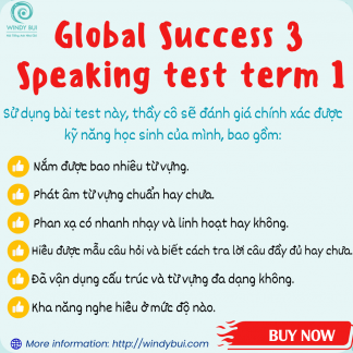 Speaking Test Term 1 - Global Success 3